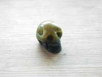 Crystal skull Bumblebee jasper #1032