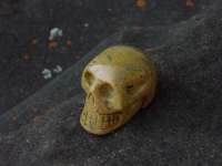 Cráneo de cristal serpentina #1104