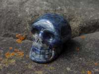 Cráneo de cristal sodalita #1311