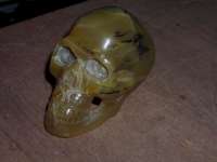 Crâne de cristal opalite #1327